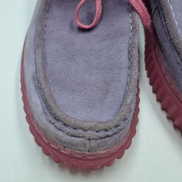 Clarks x Pokemon Torhill Boots Purple Mewtwo Suede Mens Size 9.5 Limited Shoes main image 7